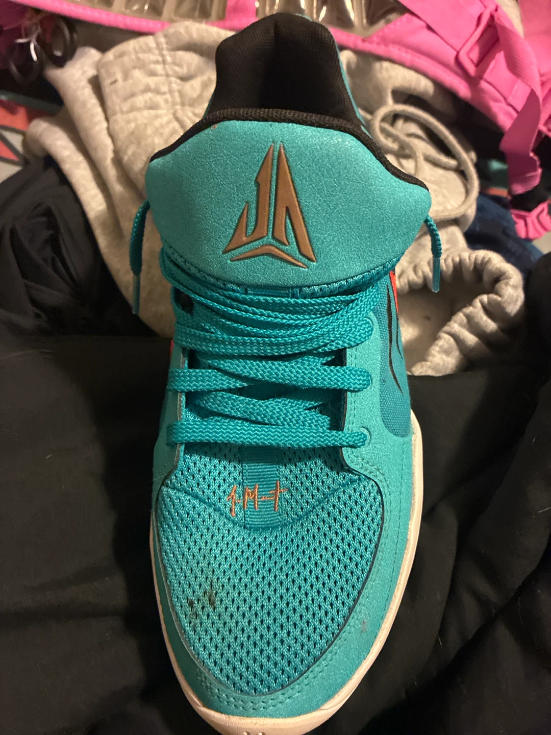 Ja Morant Teal Basketball Shoes
