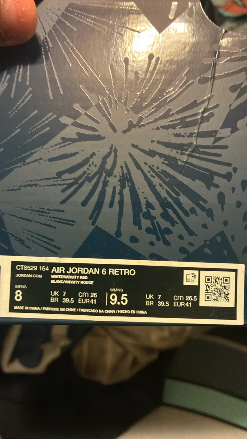 Air Jordan 6 Retro Men's Size 8 - photo 2