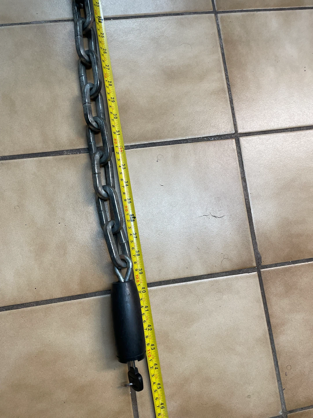 Bike chain with only 1 key - photo 3