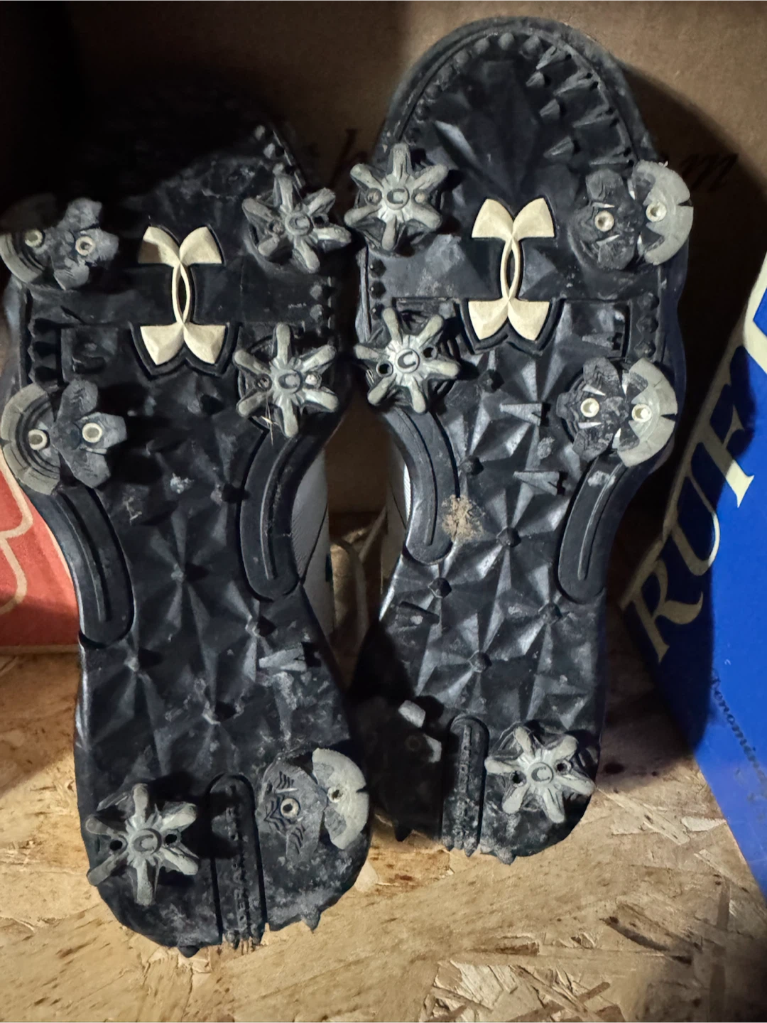 Under Armour Spieth golf shoes, size 4Y, used condition. - photo 4