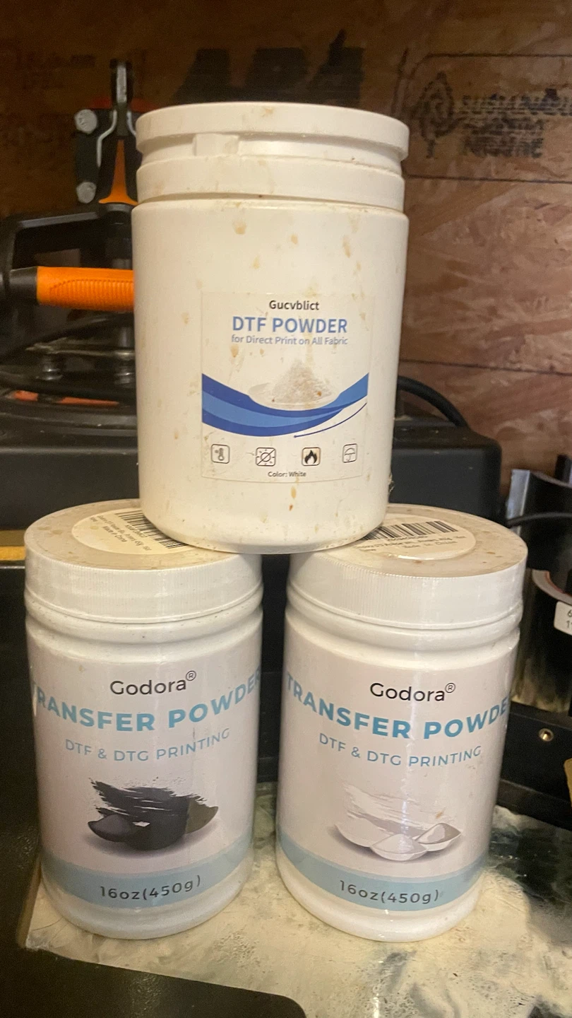 AKE DIY Heat Press Machine with Transfer Powder Jars - photo 3