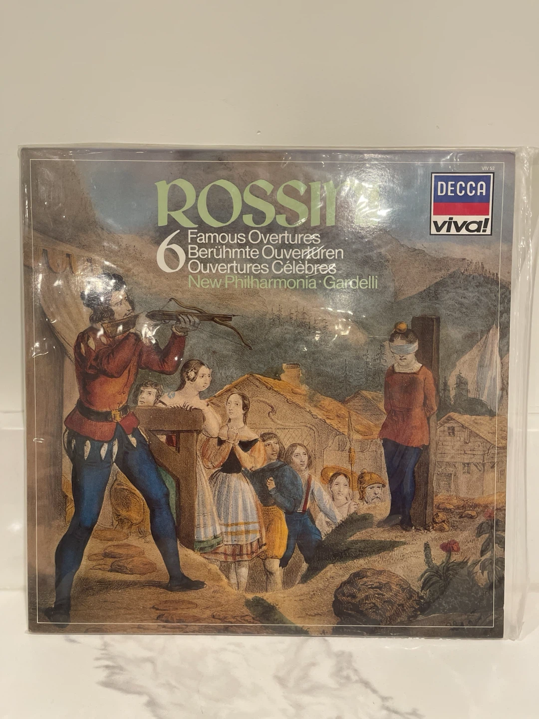 Rossini 6 Famous Overtures DECCA Viva! Vinyl Record