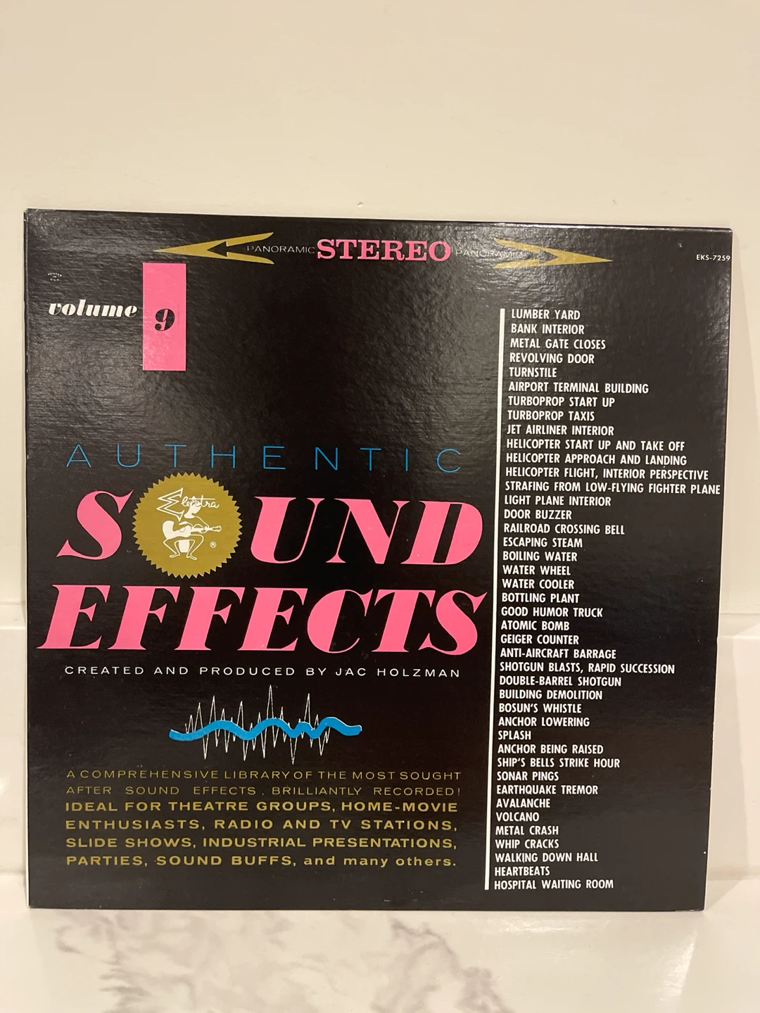 Authentic Sound Effects Volume 9 Record