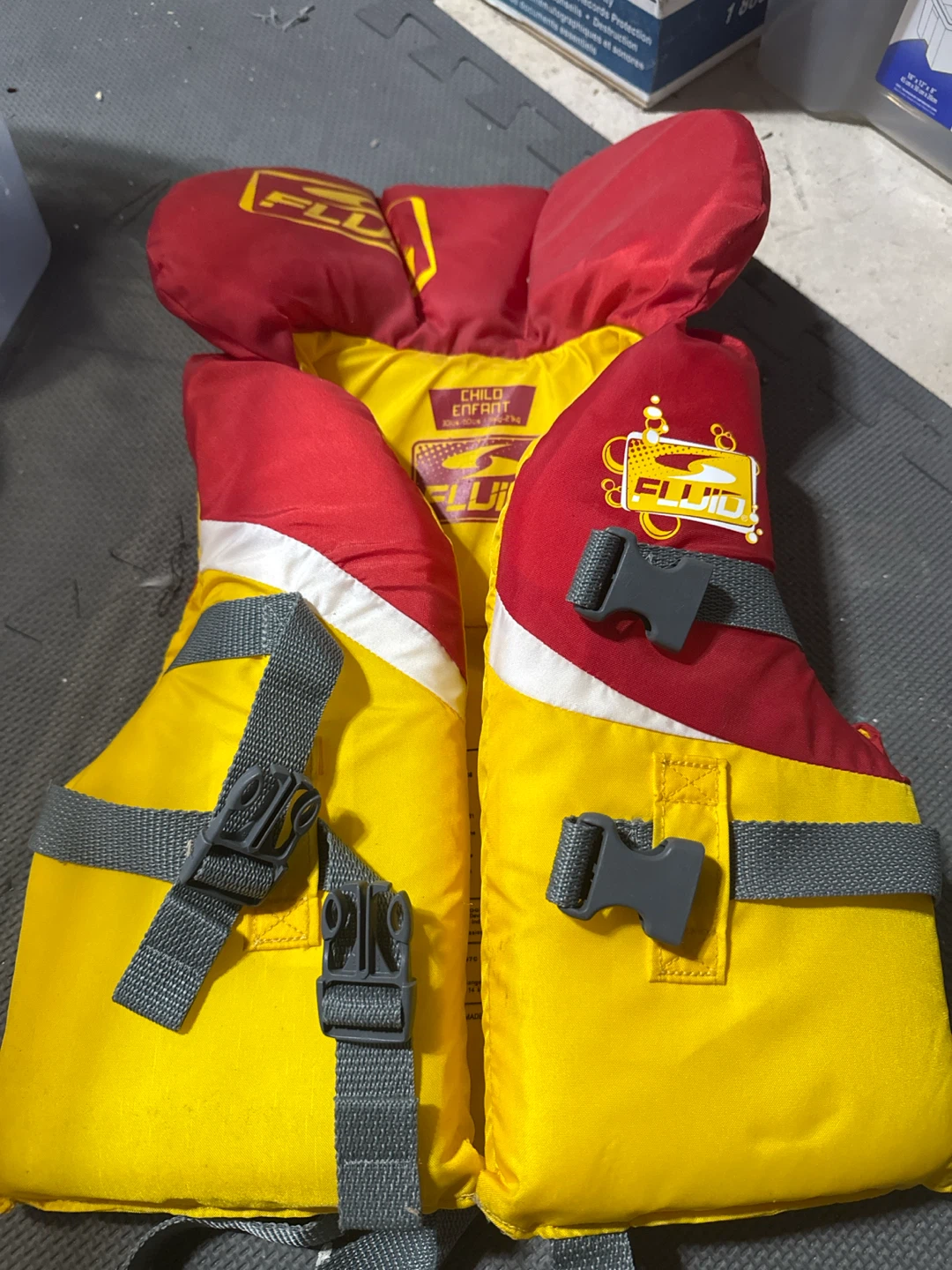 Fluid Child Life Jacket / PFD – 30–60 lbs