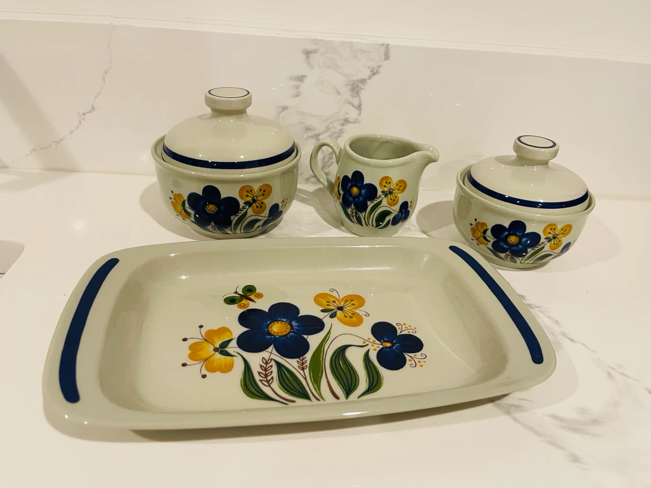 Vintage Figgio Norway Mayflower Creamer