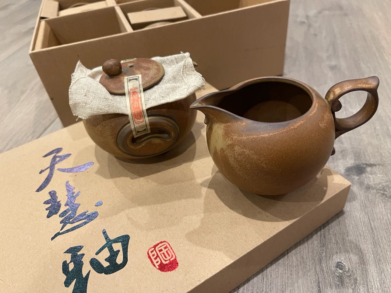 Ceramic Tea Set with Teapot and Cups - photo 2