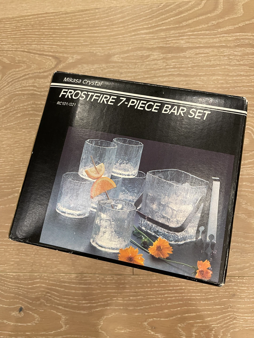 Mikasa Crystal FROSTFIRE 7-Piece Bar Set