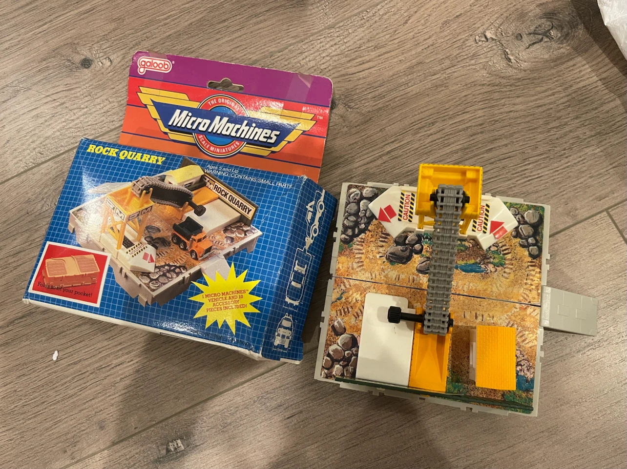 Galoob Micro Machines Rock Quarry Playset