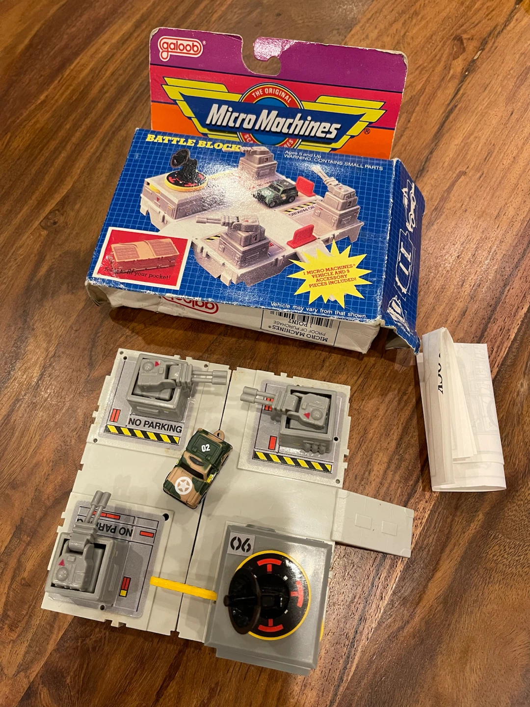 Galoob Micro Machines Battle Blocks Playset