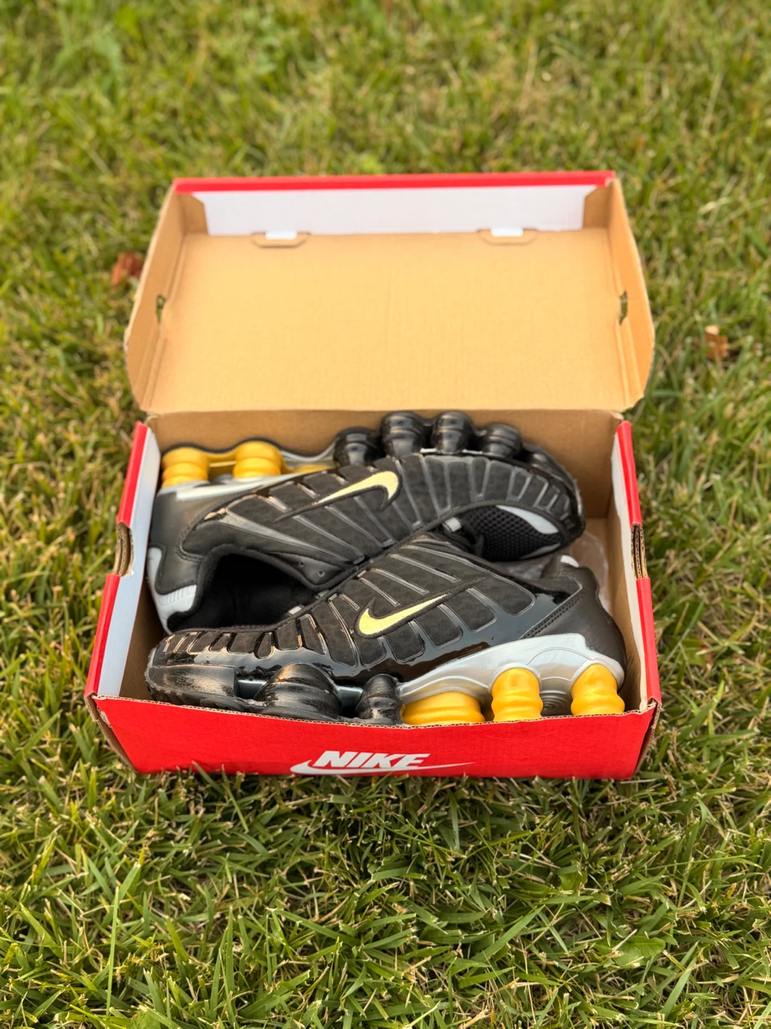 Nike Shox Tl Shoes - Black/Gold - photo 2