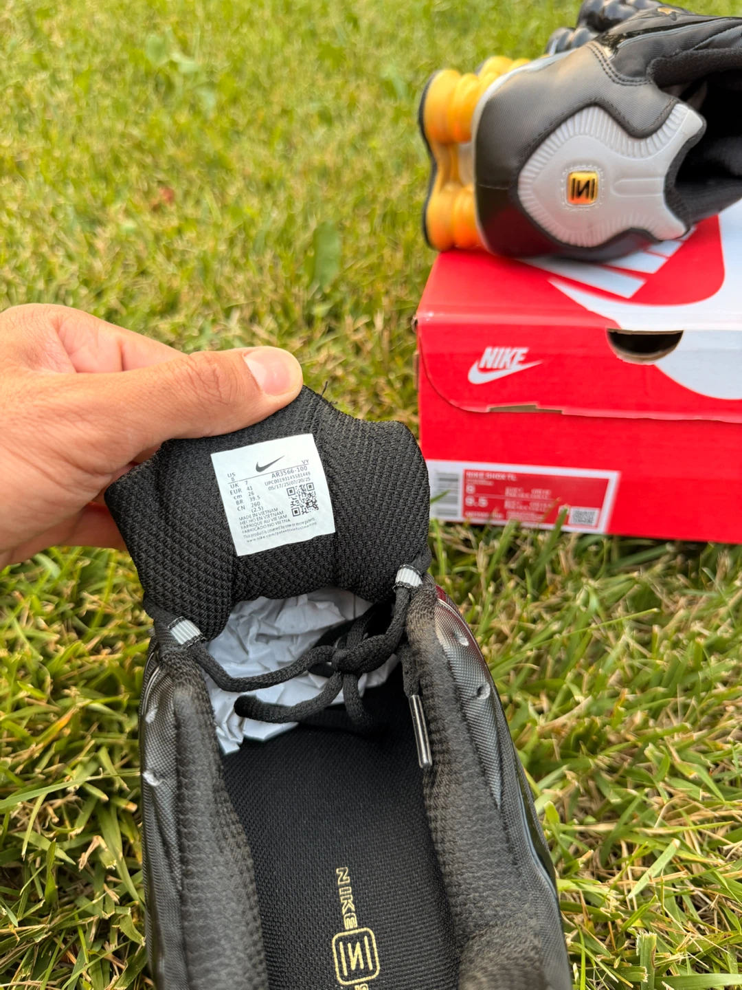 Nike Shox Tl Shoes - Black/Gold - photo 3