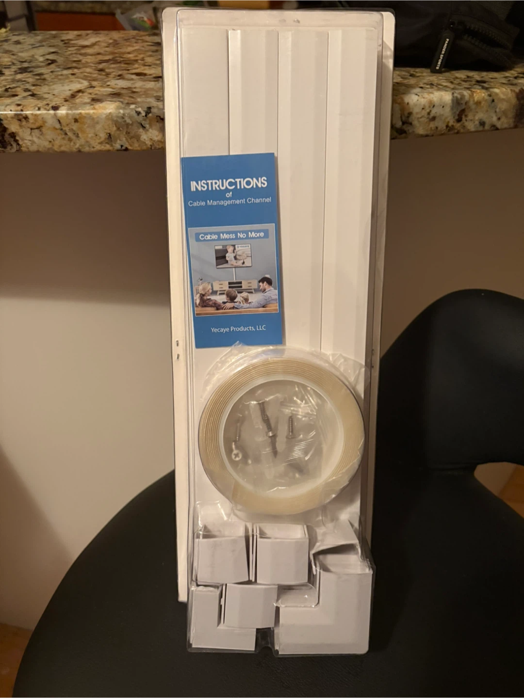 YECAYE Cable Management Channel Kit