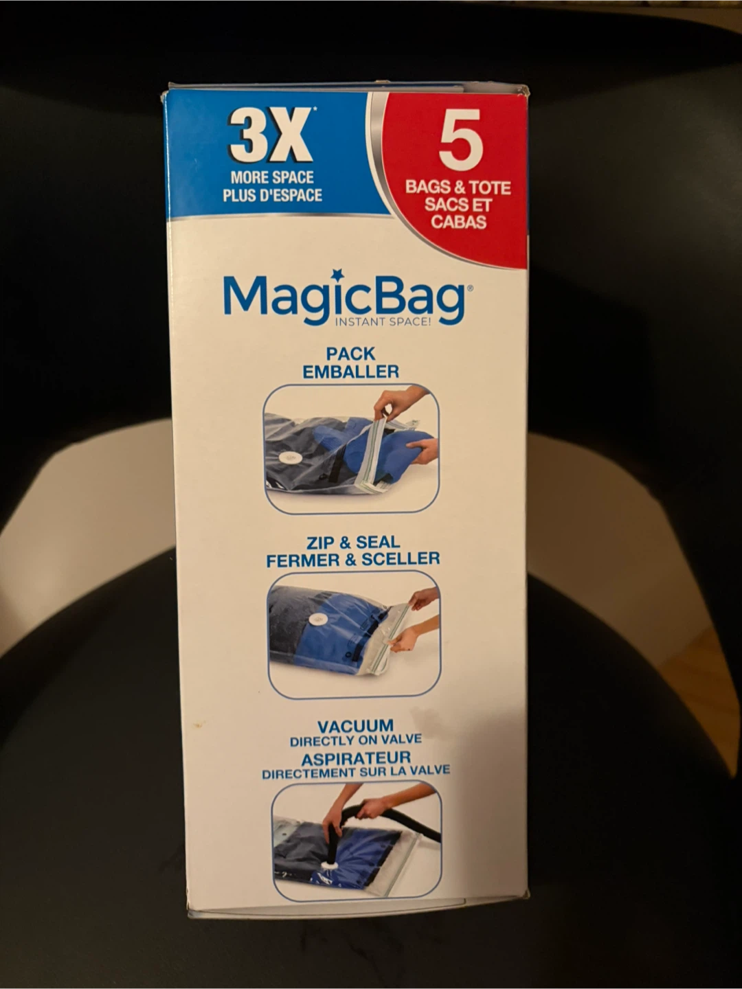 MagicBag Jumbo Storage Totes (5 Pack) - photo 2