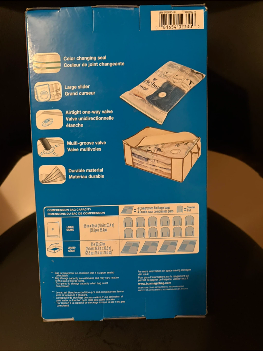 MagicBag Jumbo Storage Totes (5 Pack) - photo 3