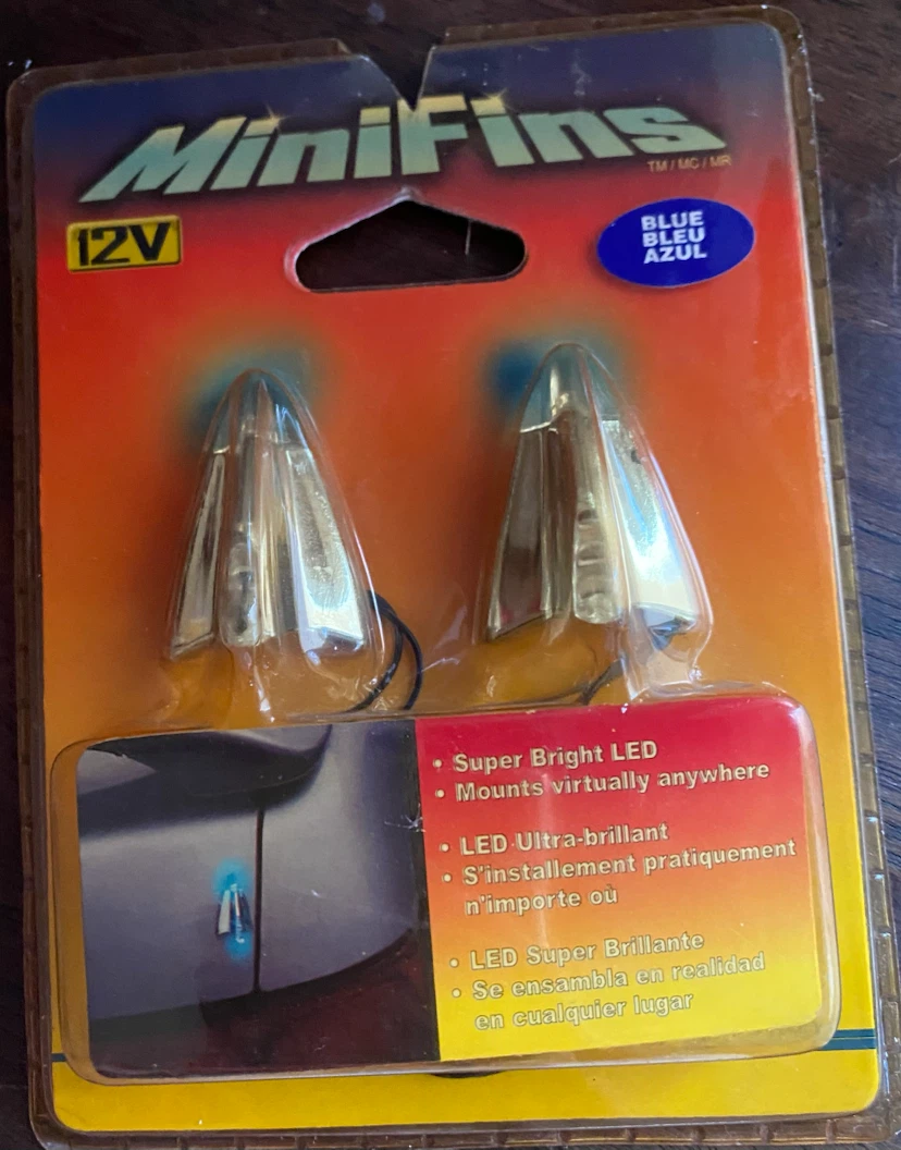 MiniFins Blue Super Bright LED Accent Lights