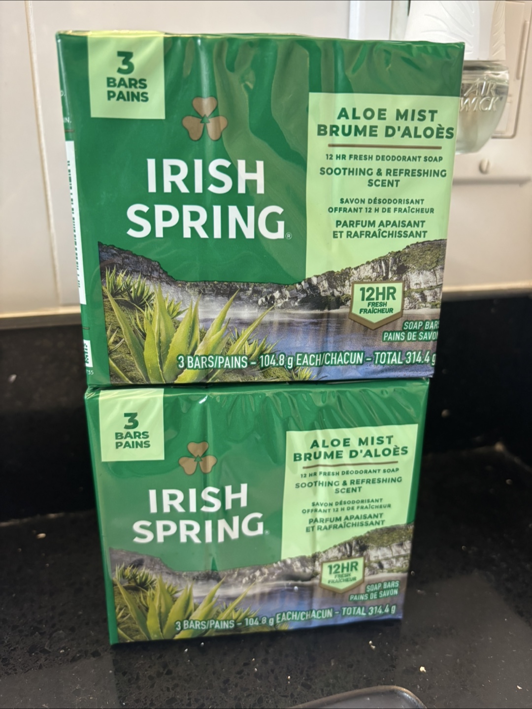 Irish Spring Aloe Mist Soap - 6 bars