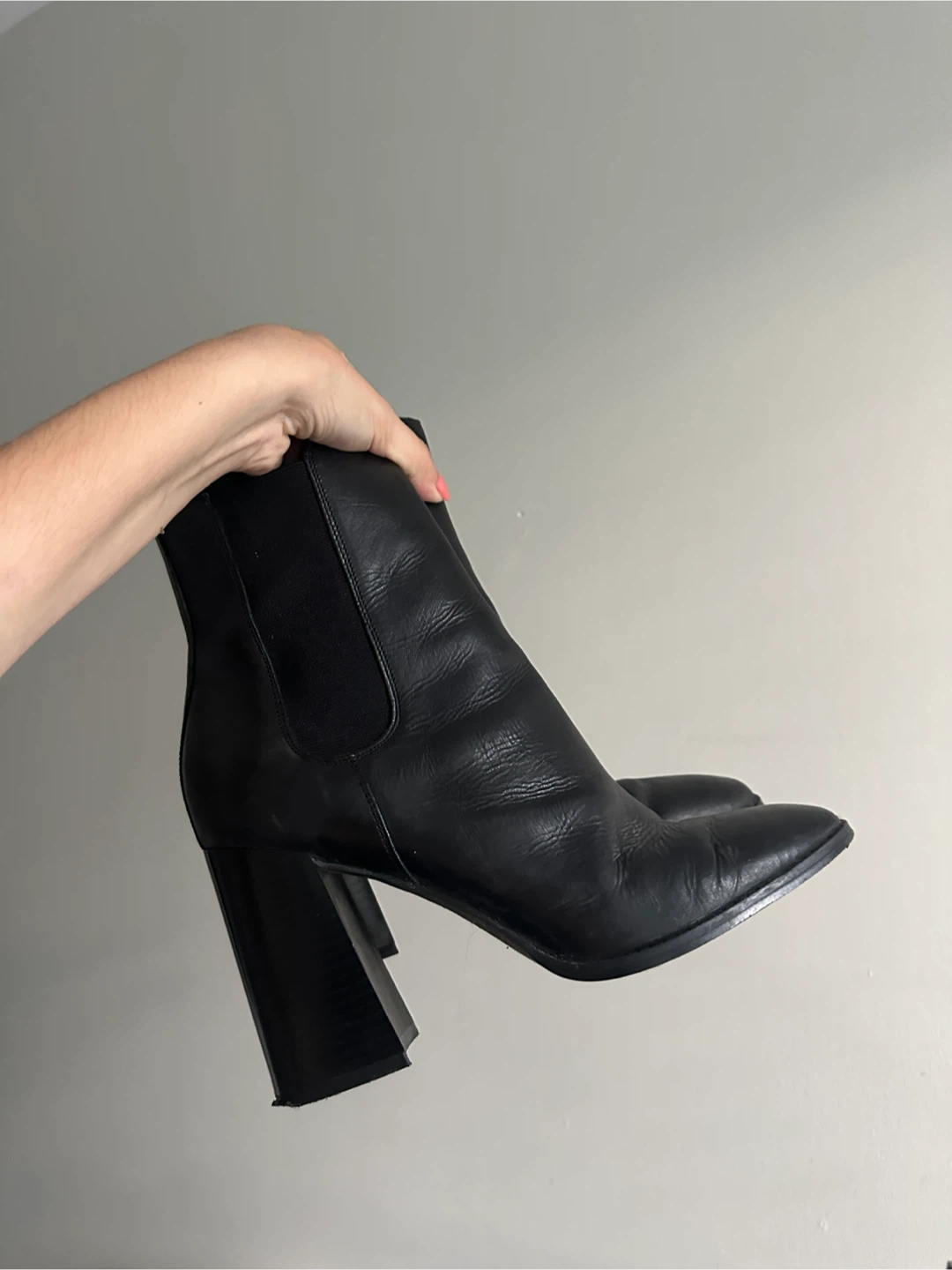 Nine West Black Heeled Chelsea Boots - photo 4