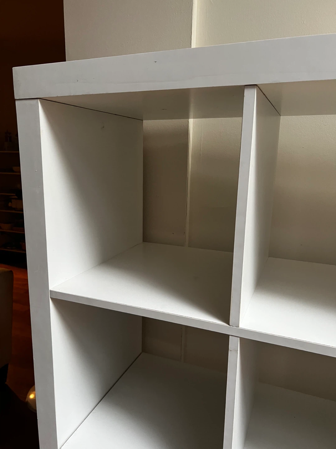 White 16-Cube Storage Shelf Unit - photo 3