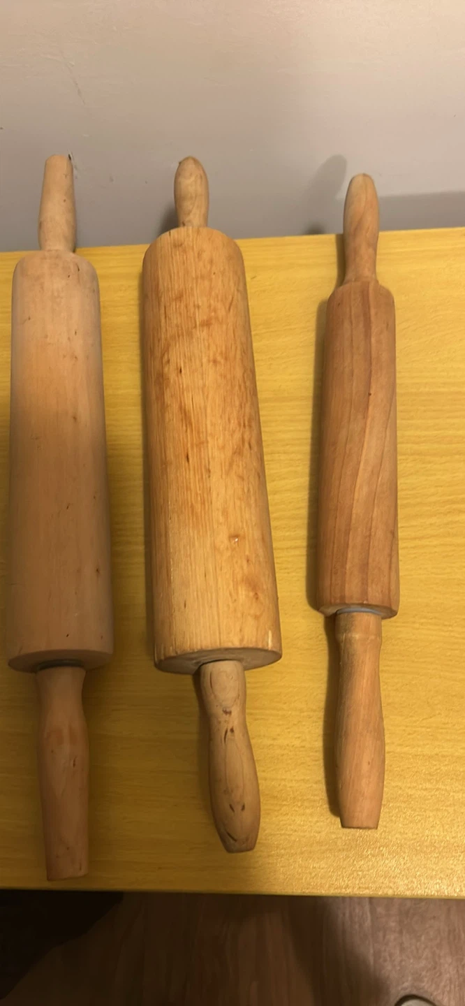 Wooden Rolling Pins (Set of 3)