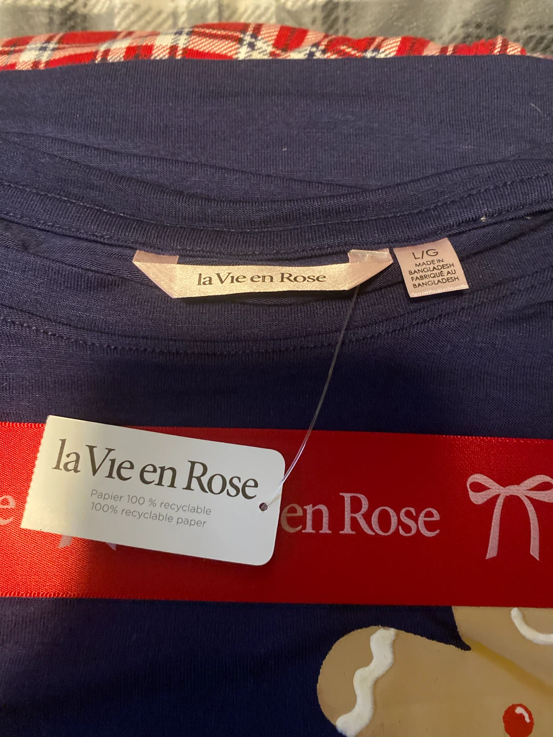 Women’s La Vie en Rose Pajama Set Size Large - photo 2