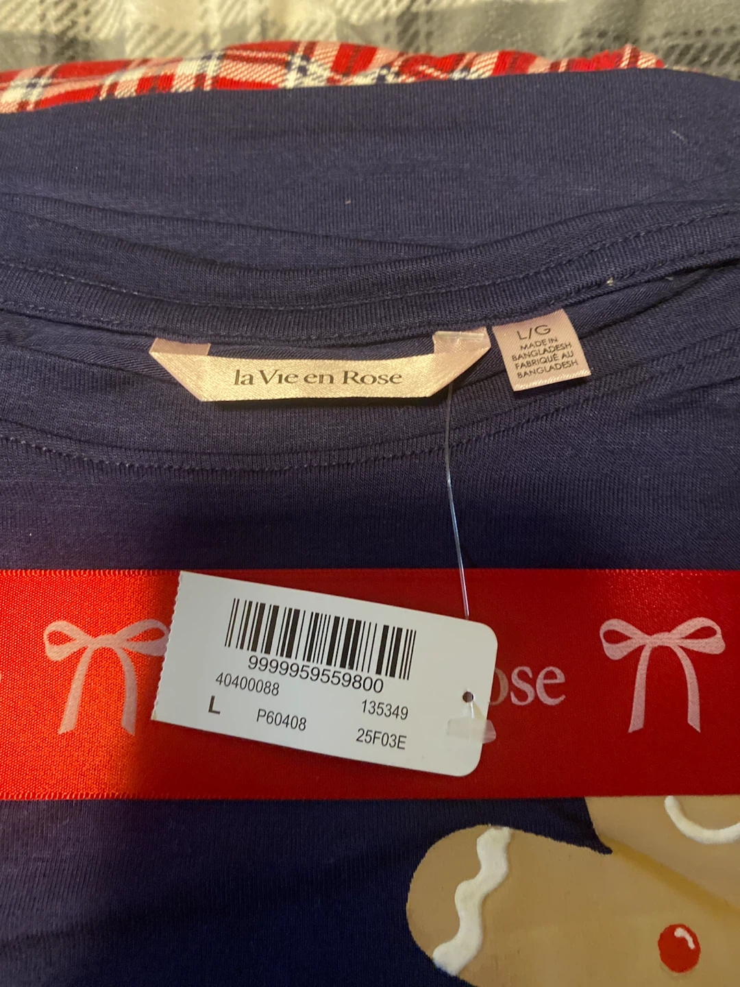 Women’s La Vie en Rose Pajama Set Size Large - photo 3