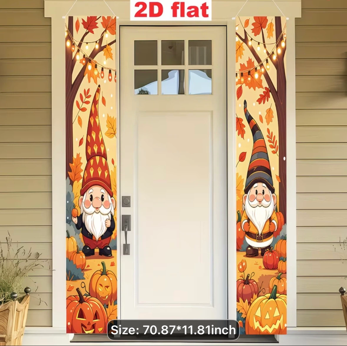 Fall Gnome Porch Banners - photo 4