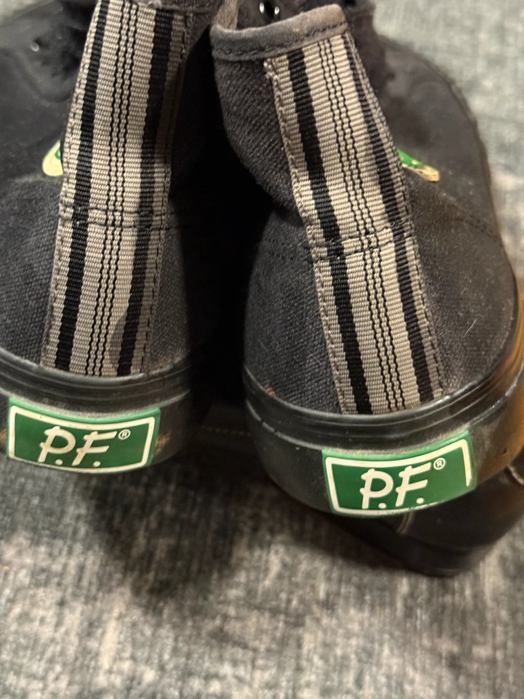 PF Flyers Black High-Top Canvas Sneakers - photo 5