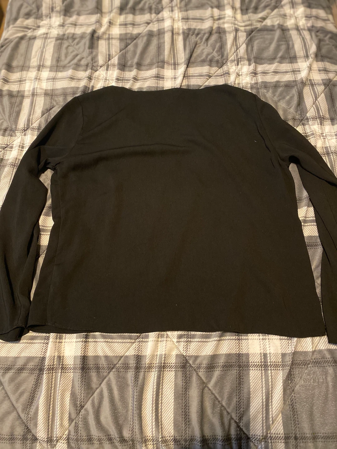 DYNAMITE Black Long Sleeve Top Size Large - photo 3