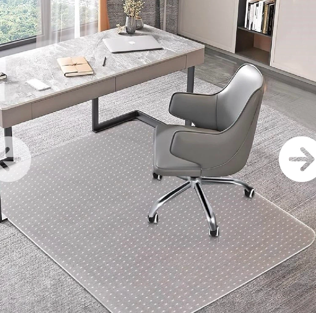 Clear Office Chair Mat for Carpet