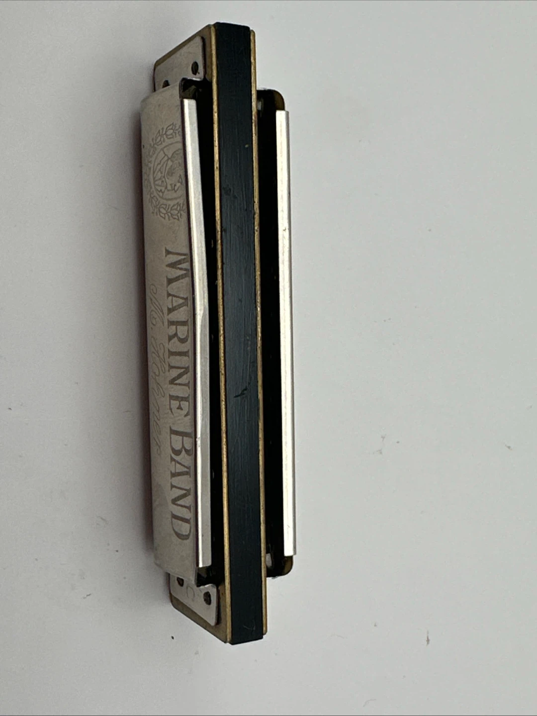 Vtg M. Hohner Marine Band Harmonica Key No. A440 Made in Germany - photo 5