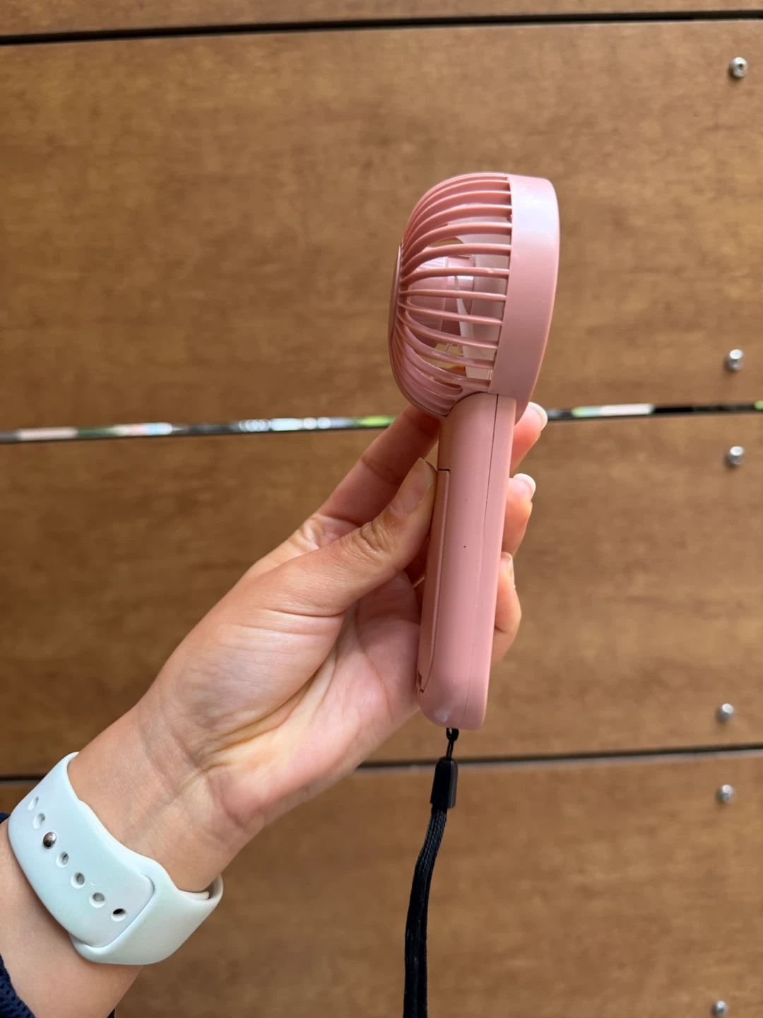 Pink Handheld Fan - photo 2