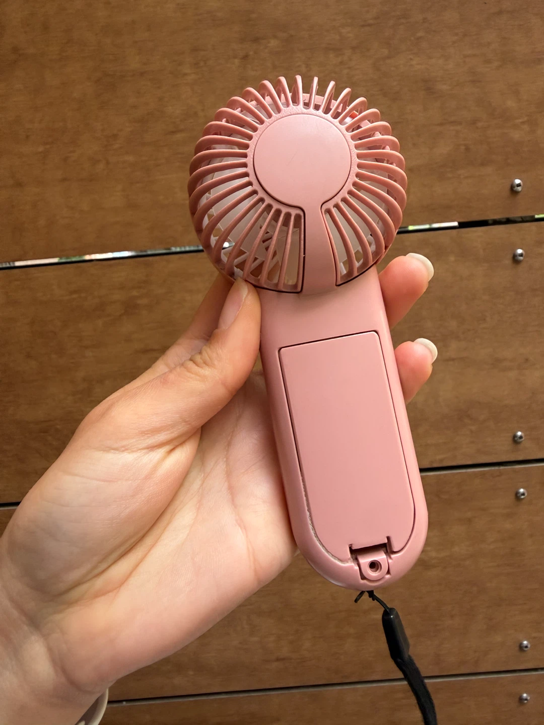Pink Handheld Fan - photo 4