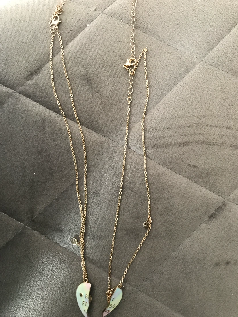 Best Friends Broken Heart Necklaces