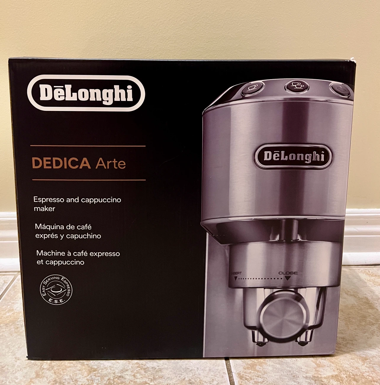 DeLonghi Dedica Arte Espresso and Cappuccino Maker