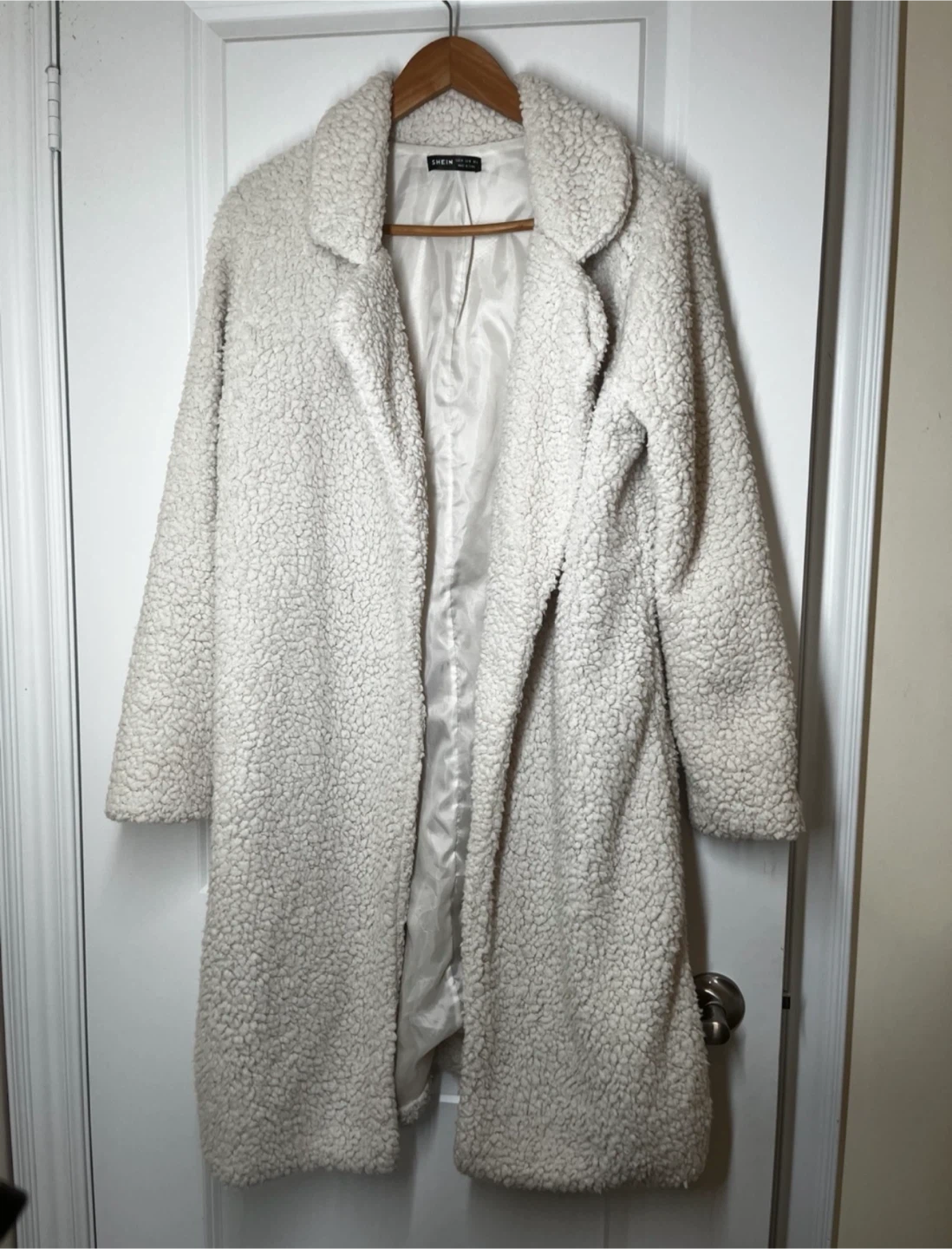 SHEIN Teddy Coat