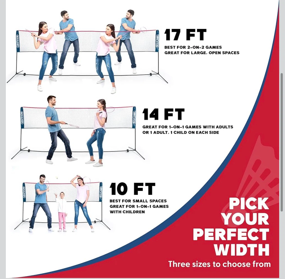 Boulder Portable Sports Net 10ft new in box - photo 5