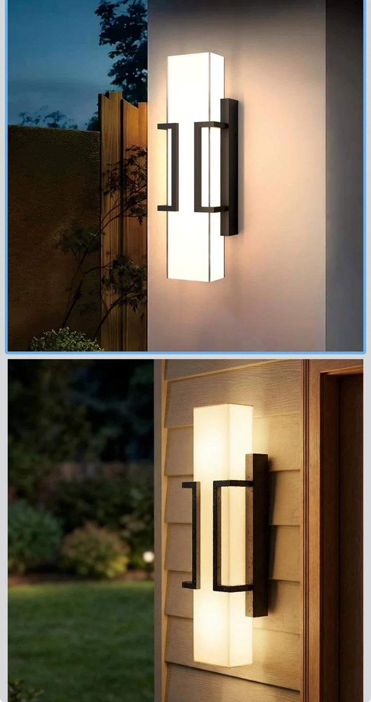 Hyunbae LED Wall Sconce Light - 16" Modern Outdoor Light Fixture - photo 2