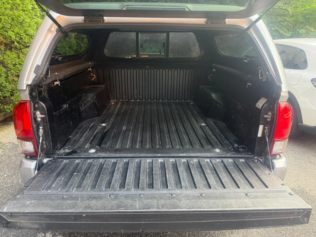 Silver Toyota Tacoma Truck with Cap - photo 2