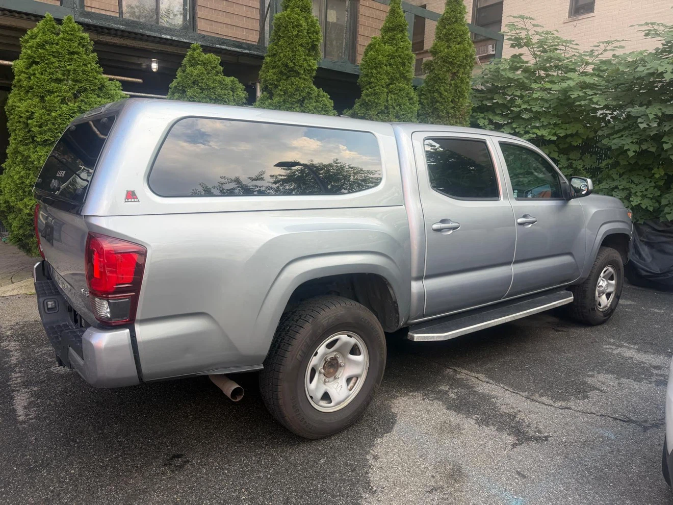 Silver Toyota Tacoma Truck with Cap - photo 3
