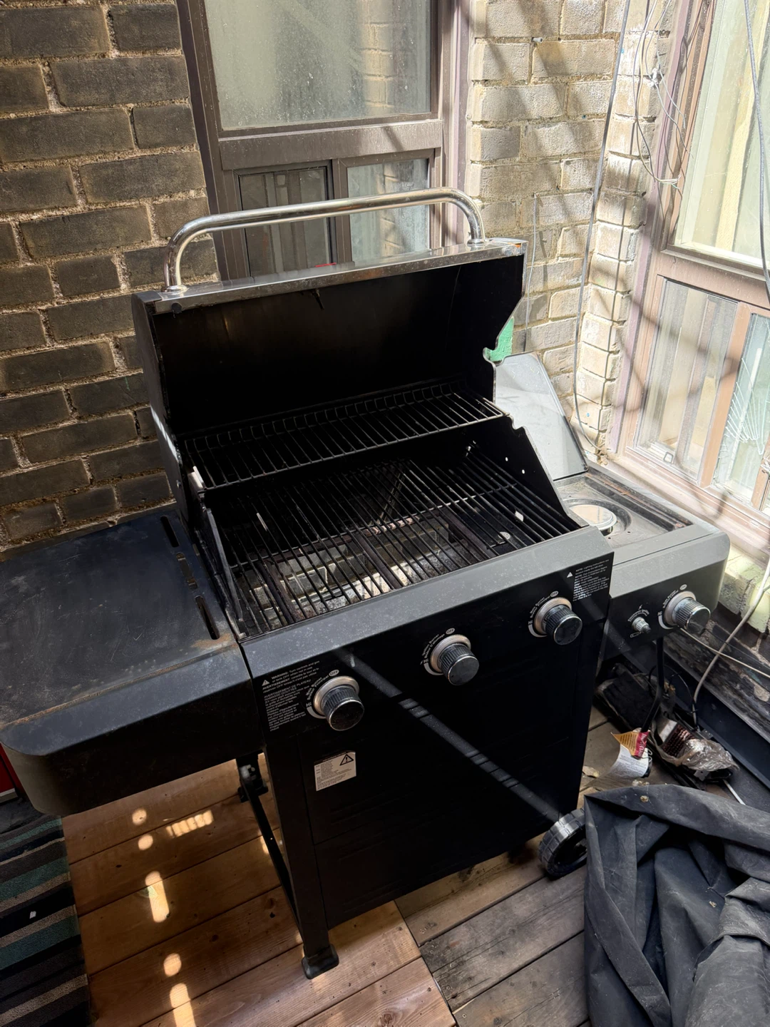 Black Gas Grill