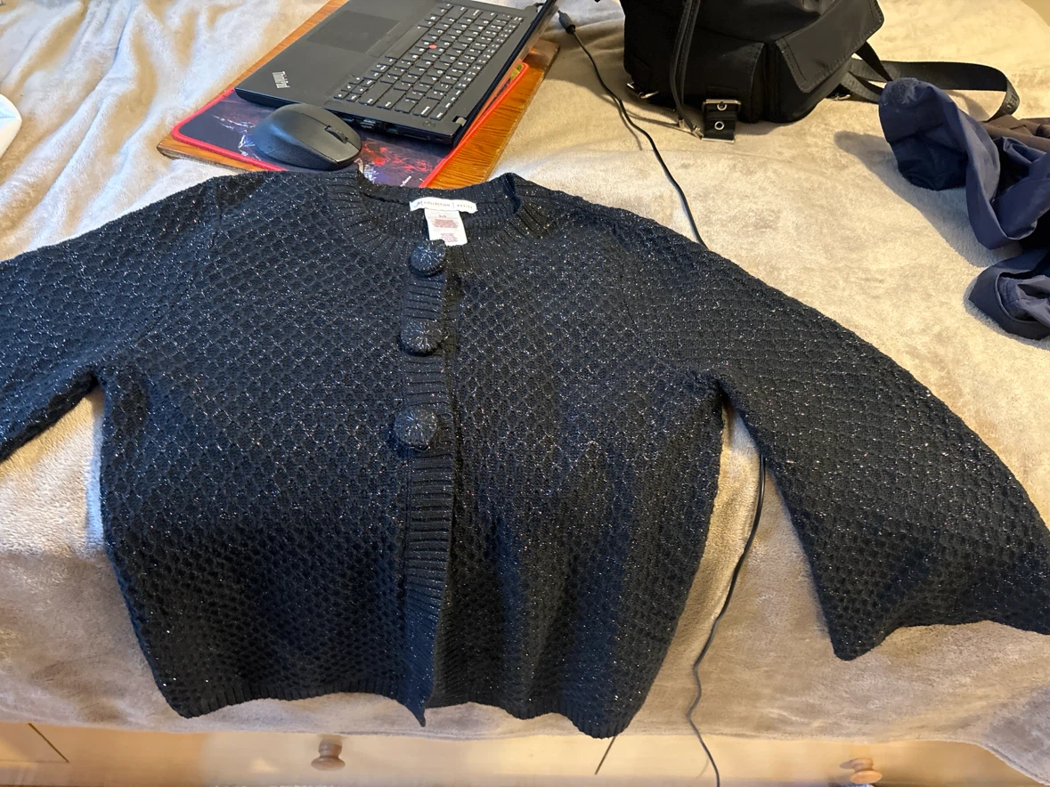 Black Petite Cardigan