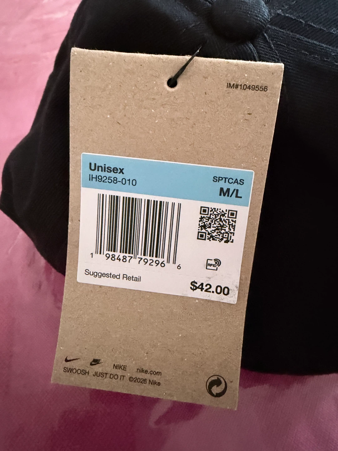 Nike Club Cap M/L Black - photo 2