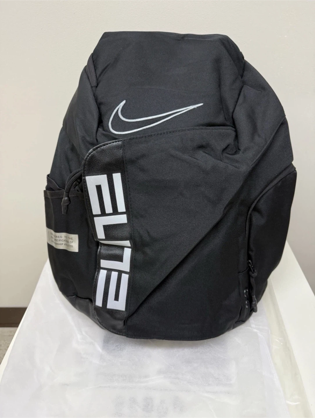Brand new Black/White Nike Elite Backpack - photo 3
