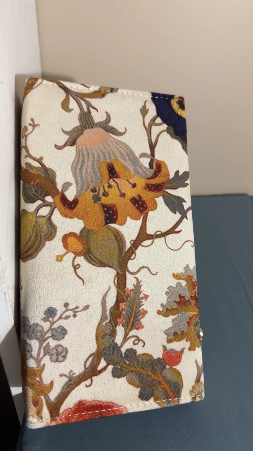 Floral Clutch with Gold Chain - photo 3