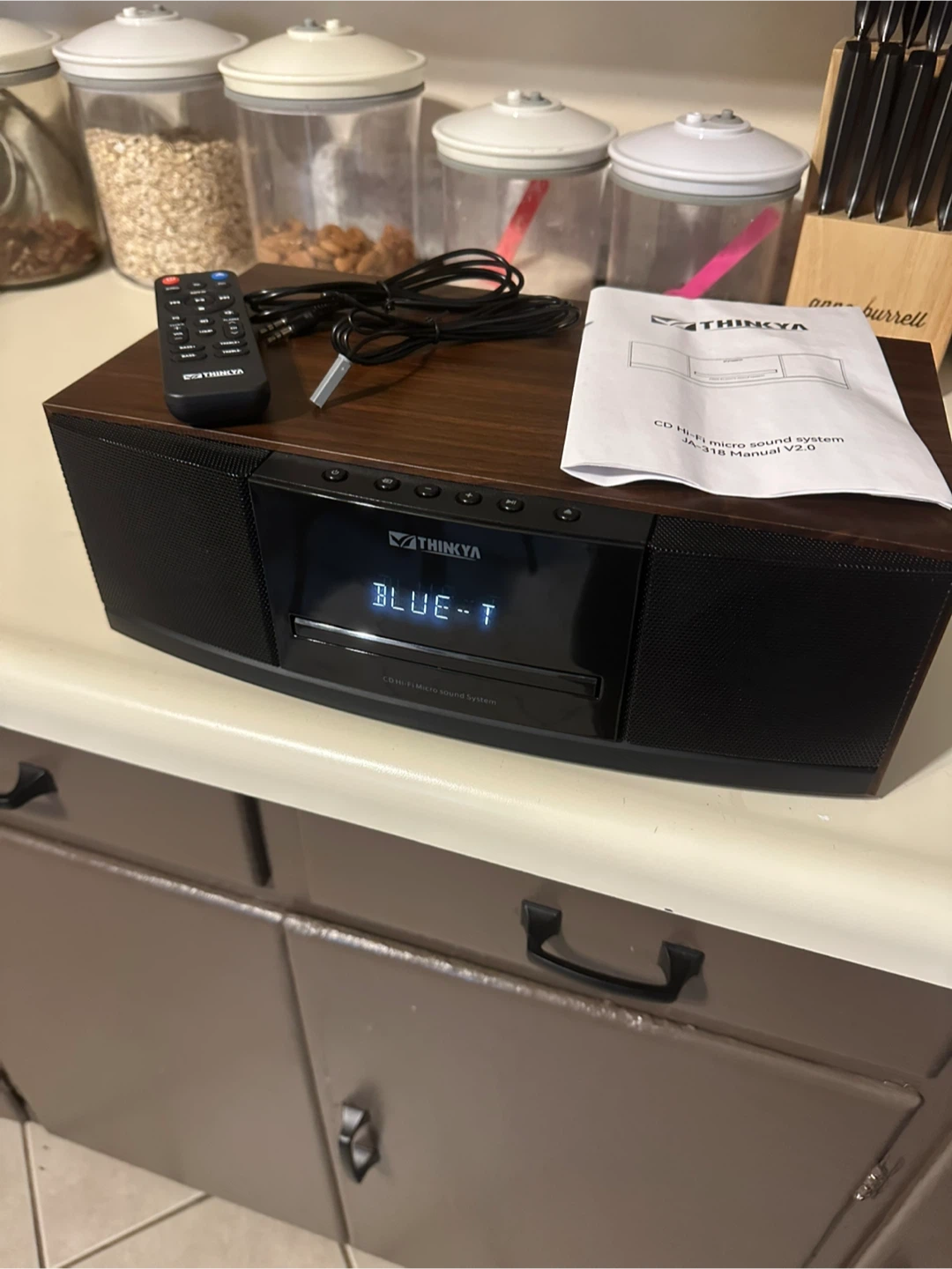 THINKYA CD Hi-Fi Micro Sound System JA-318