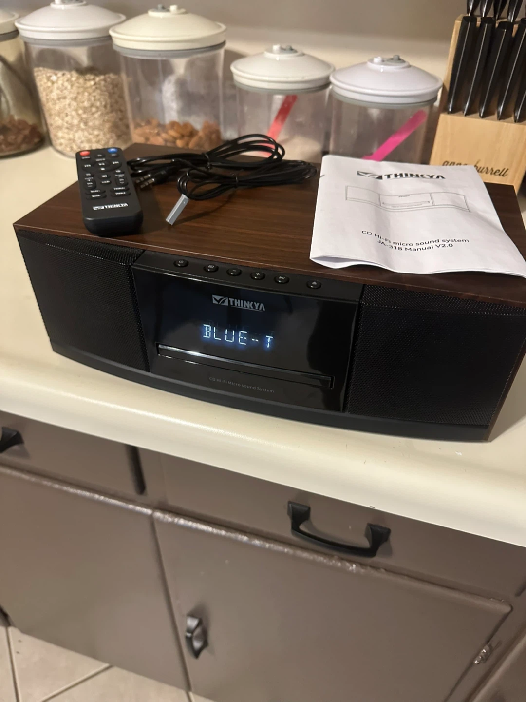 THINKYA CD Hi-Fi Micro Sound System JA-318 - photo 2