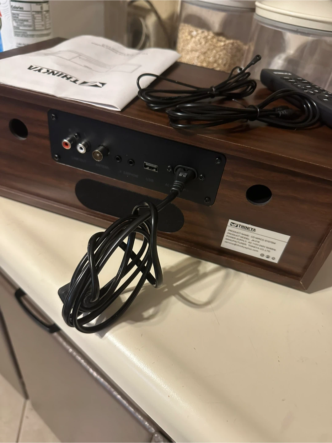 THINKYA CD Hi-Fi Micro Sound System JA-318 - photo 5