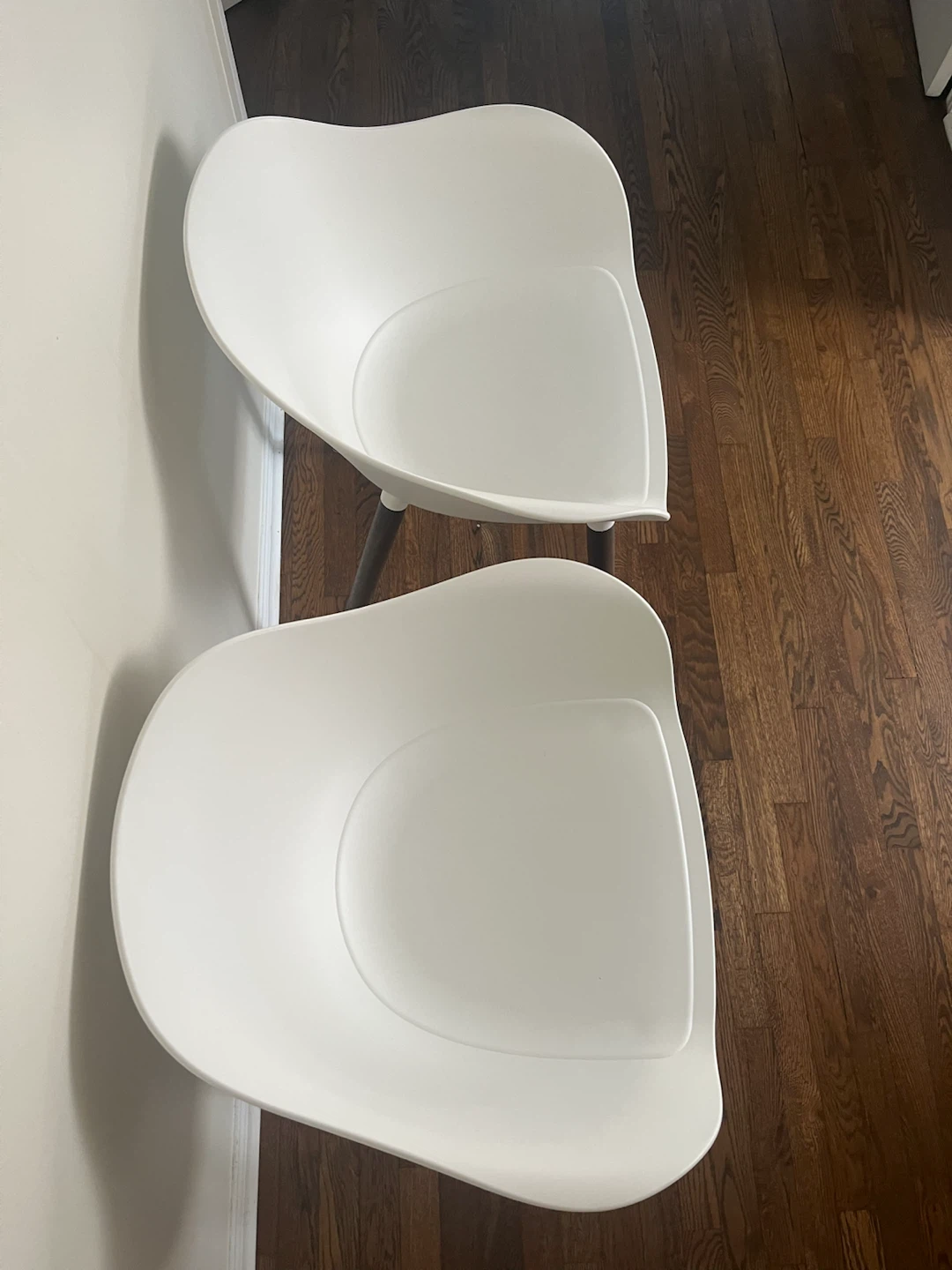 Set of 2 White Accent Chairs - photo 5
