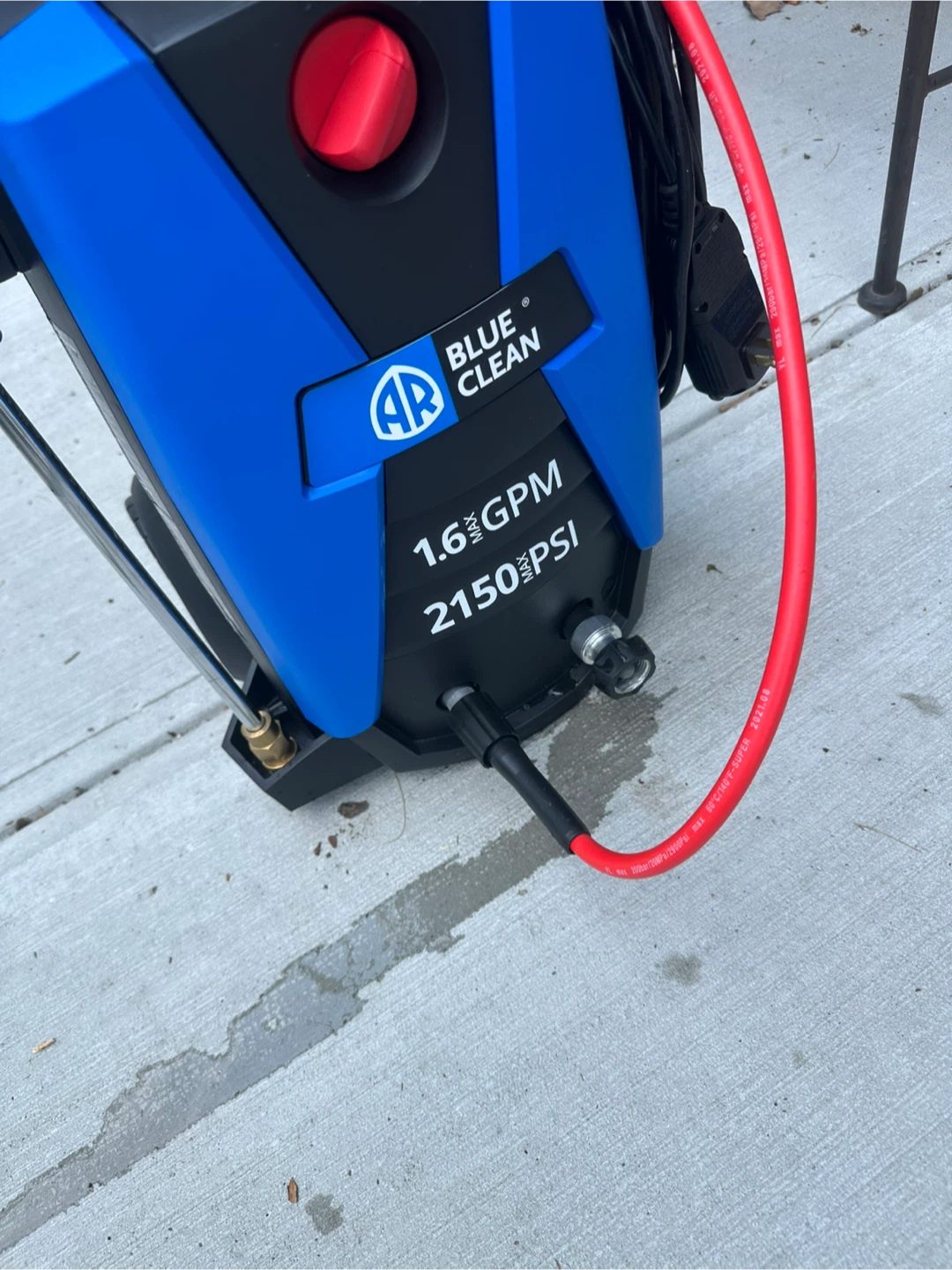 Blue Clean Pressure Washer 1.6 GPM 2150 PSI - photo 2