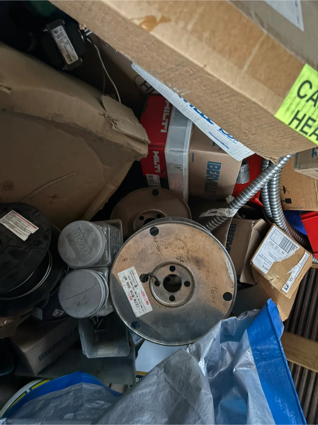 Assorted Electrical Components and Wire Spools - photo 4